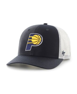 '47 Brand - Men's Navy Indiana Pacers Primary Logo Trucker Adjustable Hat