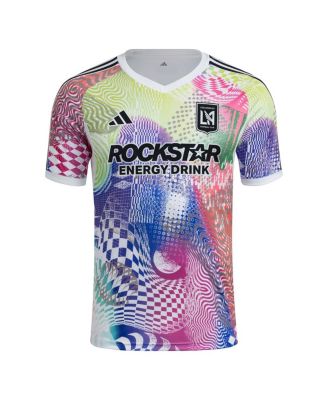Men's White LAFC 2025 Pride Pre-Match Jersey