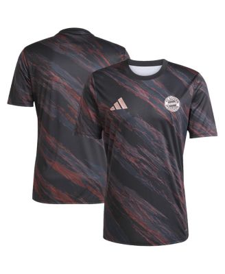 adidas - Men's Black Bayern Munich 2025/26 AEROREADY Pre-Match Jersey