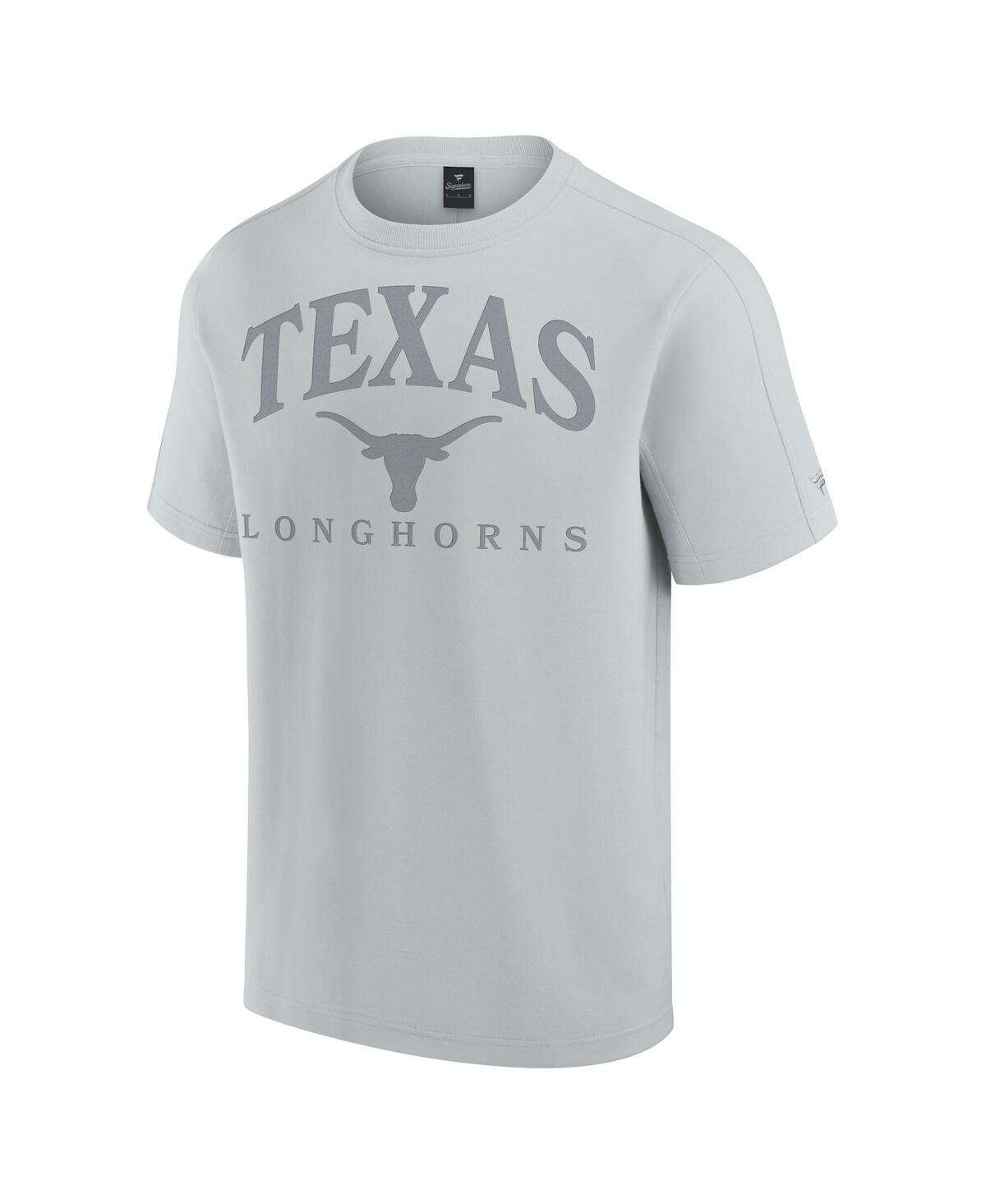 Fanatics Men's Gray Texas Longhorns Flex Tri-blend T-shirt In Gray