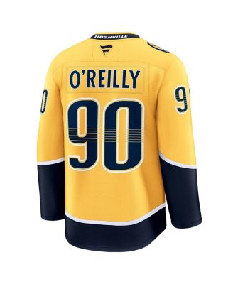 Men's Ryan O'Reilly Yellow Nashville Predators Home Premium Jersey