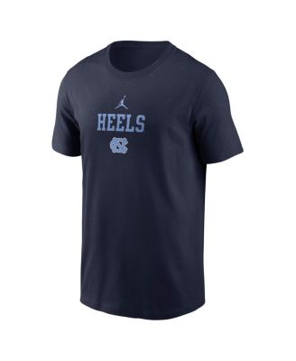 Men's Navy North Carolina Tar Heels 2-Hit Stacked T-Shirt