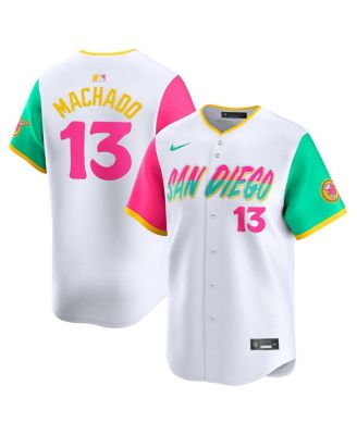 Nike - Men's Manny Machado White San Diego Padres City Connect Limited Player Jersey