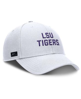 Men's White LSU Tigers Rise Practice Adjustable Hat