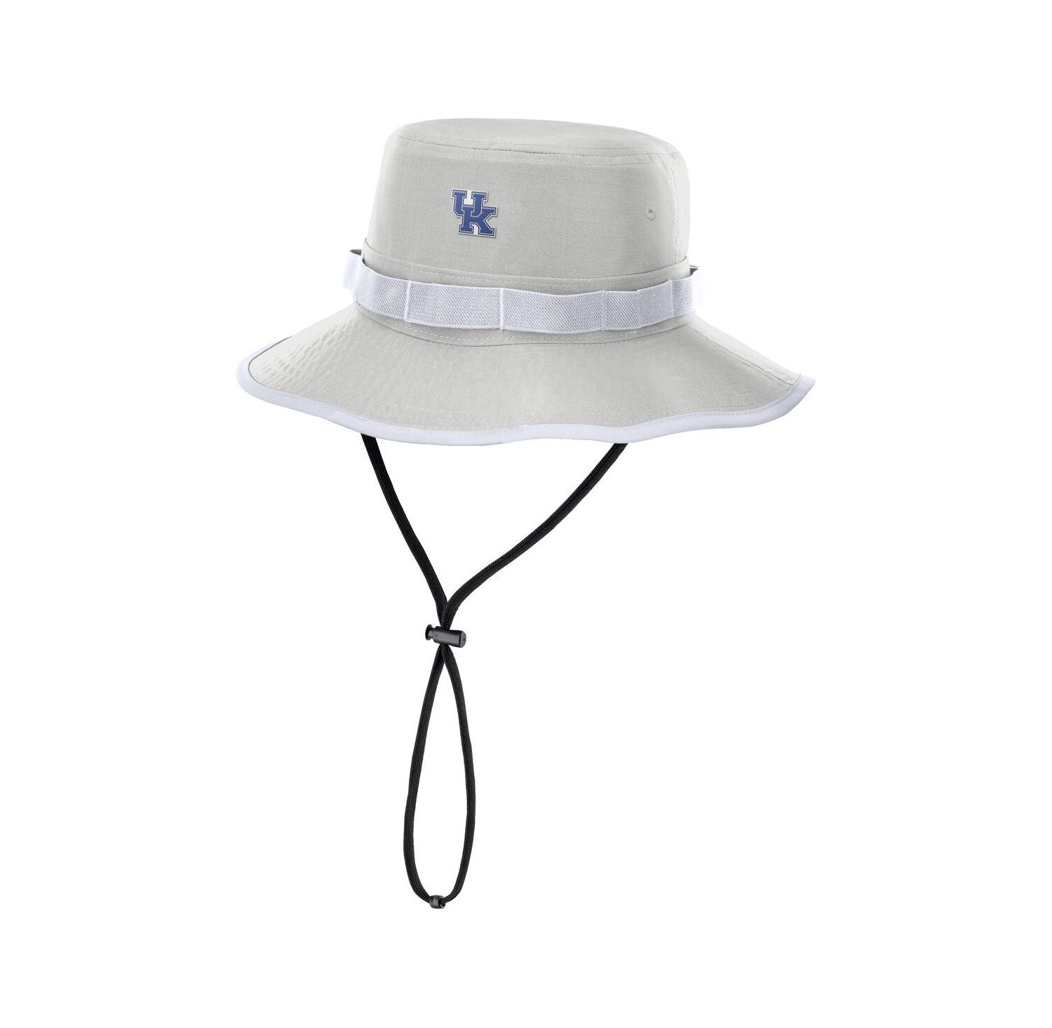 Men's Gray Kentucky Wildcats 2025 Sideline Apex Boonie Performance Bucket Hat