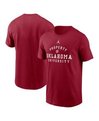 Jordan - Men's Crimson Oklahoma Sooners 2025 Sideline Mantra Performance T-Shirt