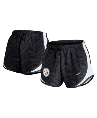 Nike - Women's Anthracite Pittsburgh Steelers Tempo Performance Shorts