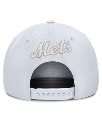 Men's White/Cream New York Mets Pro Performance Snapback Hat