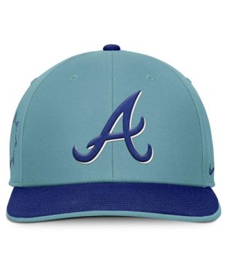 Men's Turquoise Atlanta Braves Father's Day Pro Performance Snapback Hat