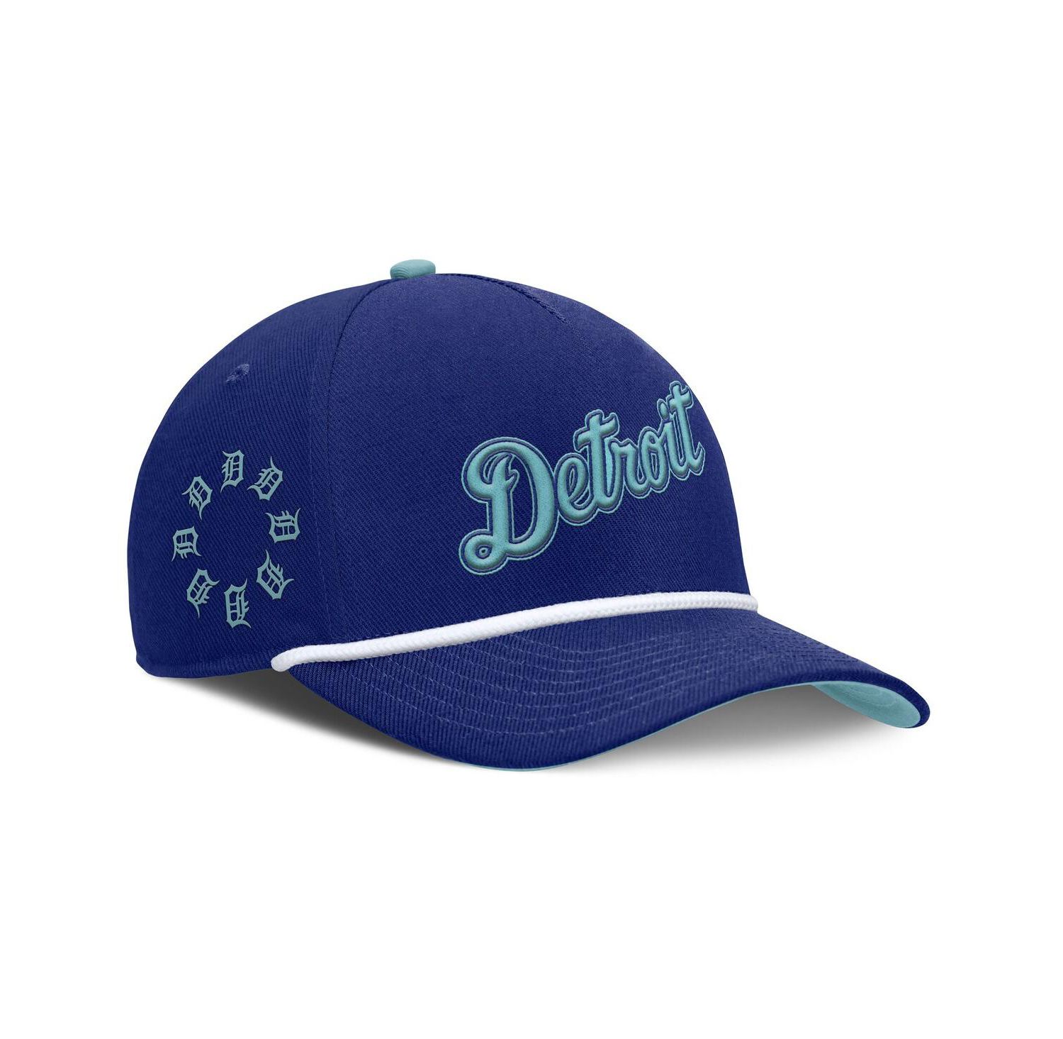 Men's Royal Detroit Tigers Father's Day Rise Adjustable Hat