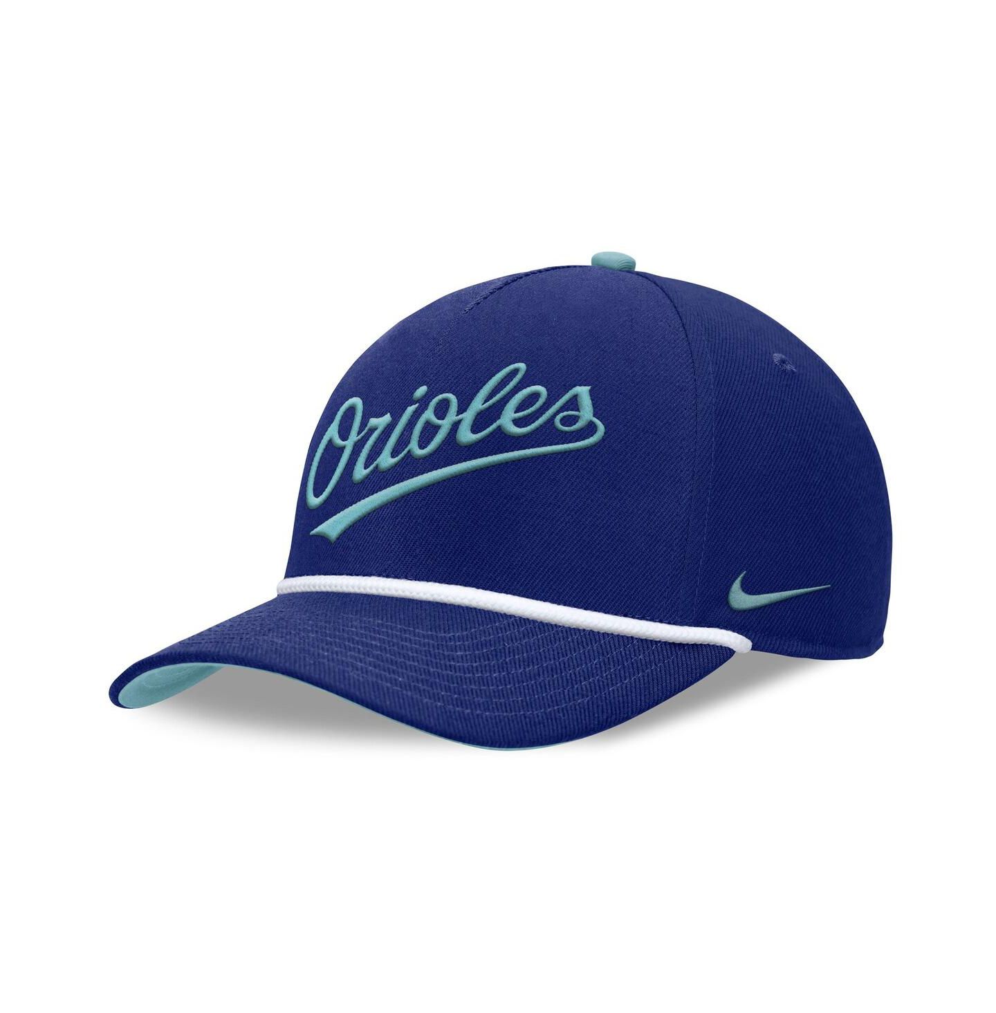 Мужская кепка Nike Royal Baltimore Orioles Father's Day Rise Adjustable Hat — фото 3