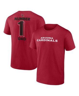 Logo Athletic - Men's Cardinal Arizona Cardinals 1 Dad Jersey T-Shirt