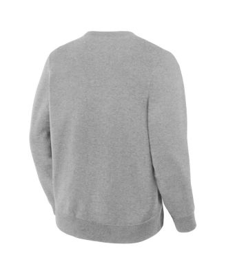 Men's Heather Gray Utah Mammoth Combo Legacy Fleece Sweatshirt