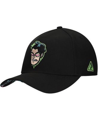 Lids - Men's Black Spider-Man Glow-in-the-Dark Dr. Octopus Radioactive A-Frame&nbsp;Adjustable Hat