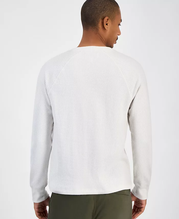 Men's Waffle-Knit Thermal Shirt - thumbnail 9