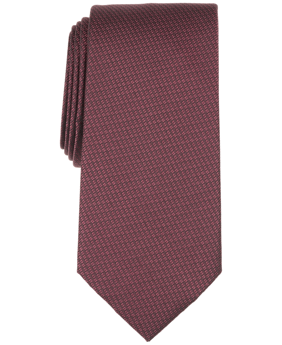Michael Kors Men's Cobb Solid Classic Tie In Burgundy