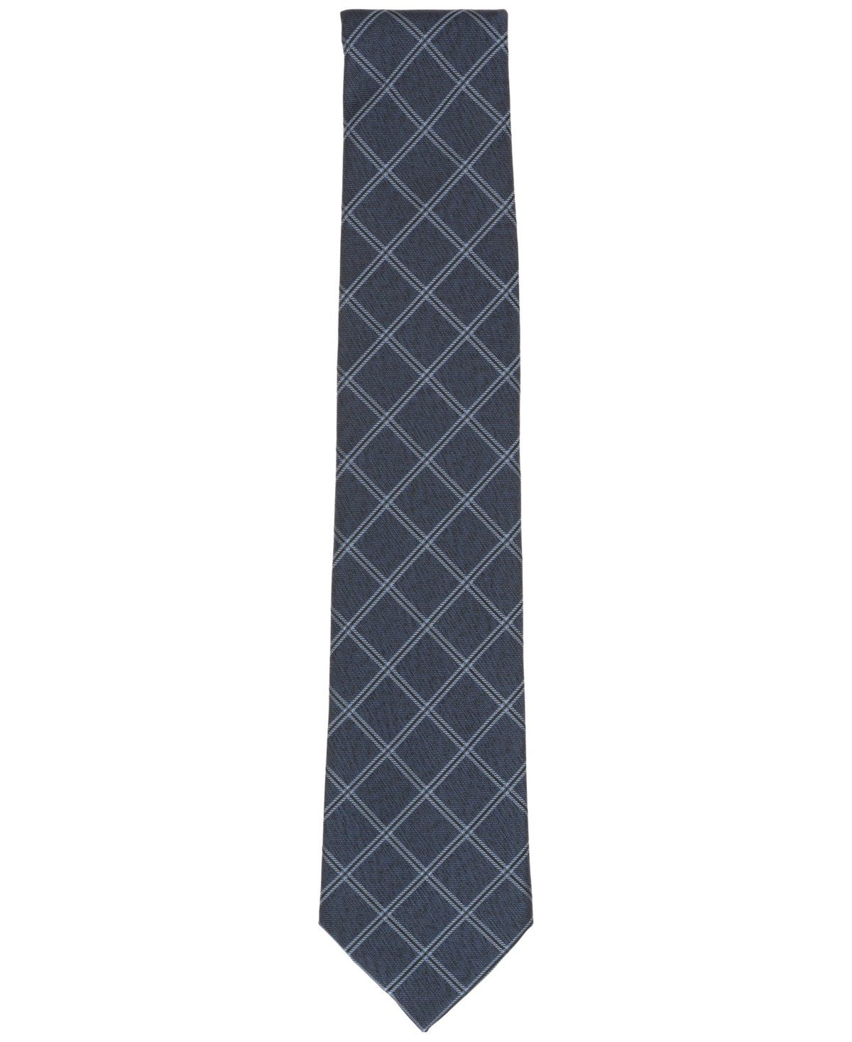 Michael Kors Men's Yarrow Grid Classic Tie In Blue