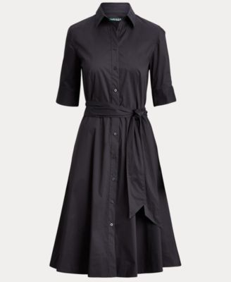 ワンピース Ralph Lauren Washed Cotton Shirtdress 6 Lauren Ralph Lauren Cotton Shirtdress - Macy's