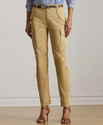Women's Cotton Sateen Cargo Pant