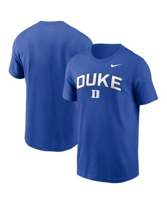 Nike - Men's Royal Duke Blue Devils Primetime Arch Stack T-Shirt