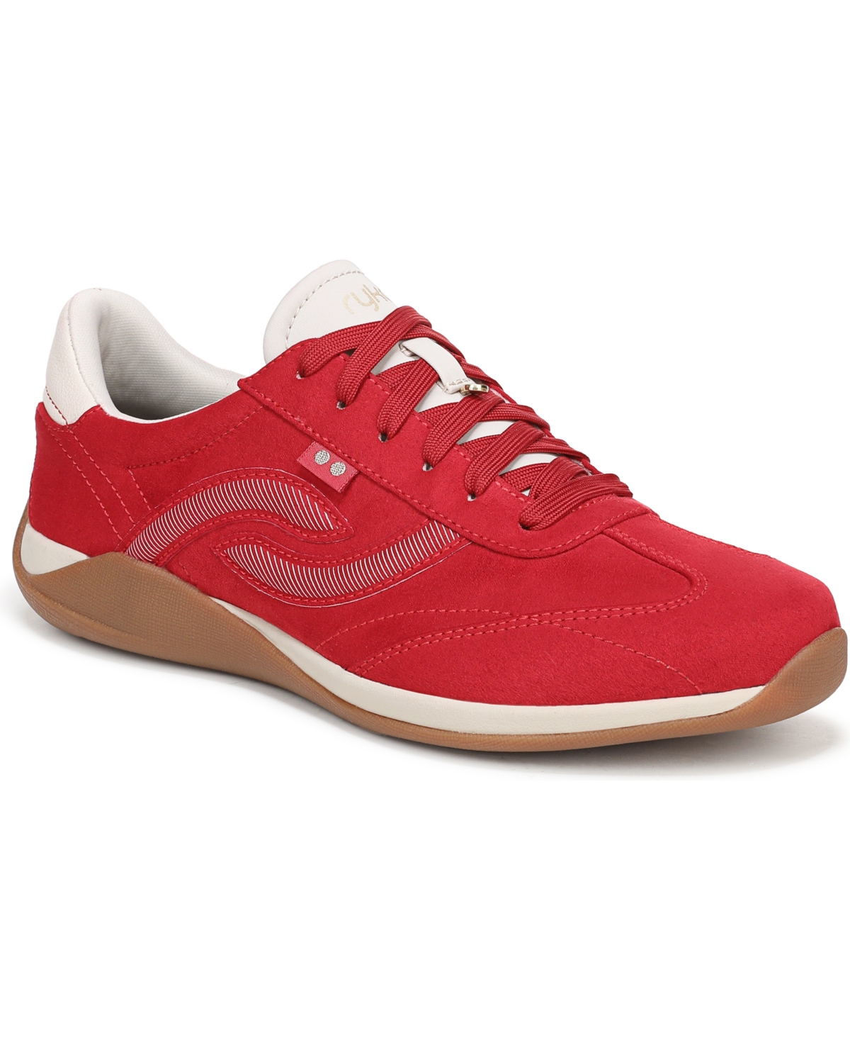 Ryka Women's Era Low Profile Lace Up Sneakers In Red