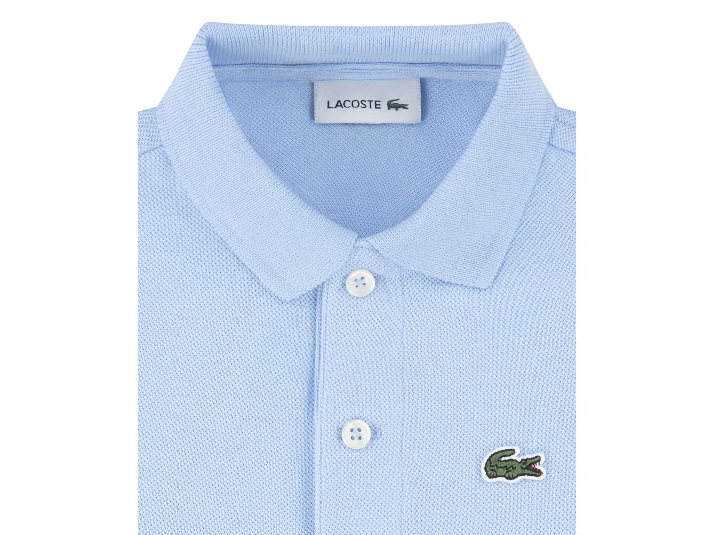 Поло Lacoste Cotton Petit Piqué Polo Shirt для мальчиков — фото 3