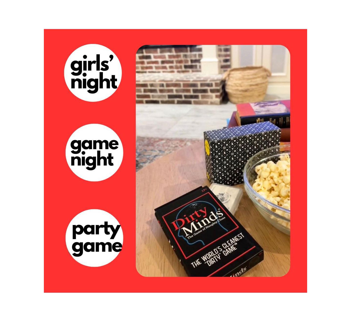 Детская карточная игра TDC Games Travel Dirty Minds 112 Cards Card Game, Ages 17+, цвет: Чёрный — фото 2