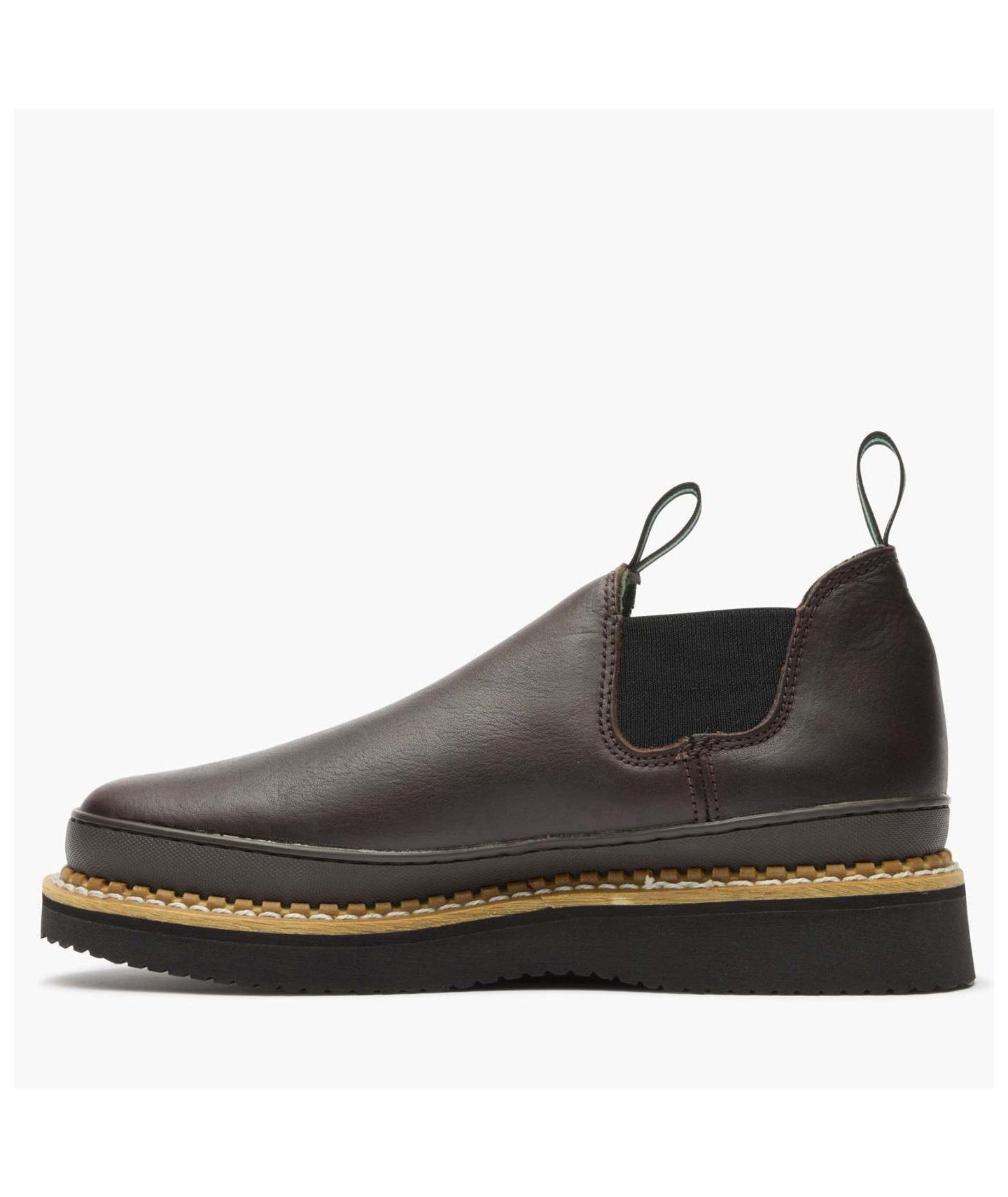 Мужские ботинки GEORGIA BOOT Wedge Romeo Work Shoe, цвет: Коричневый — фото 4