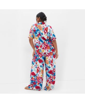 Plus Size Athena Border Pant