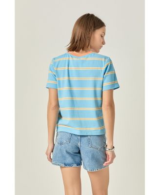 Women's Jersey stripe top