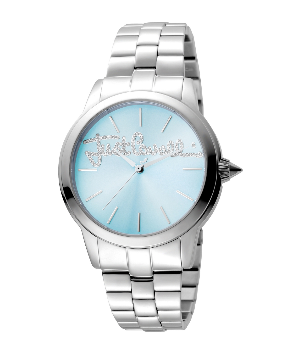 Women's Silver Stainless Steel Bracelet Watch, 36mm - Silver
