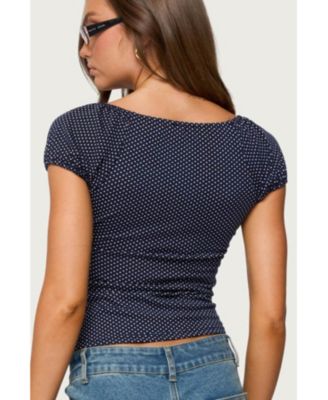 Women's Stefania Polka Dot Top
