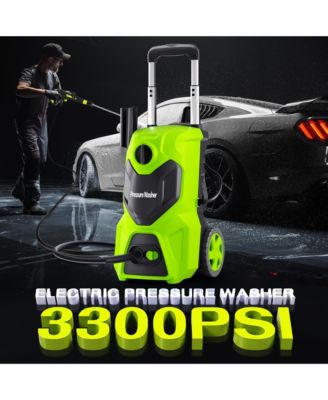 3300 PSI 2.0 GPM Electric Pressure Washer with Foam Cannon & Hose Reel