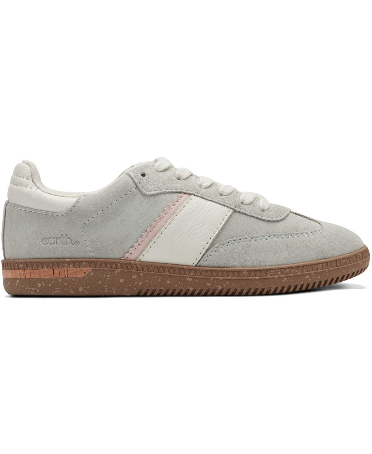 Earth Women's Penny Stripe Lace-up Sneakers In Gray