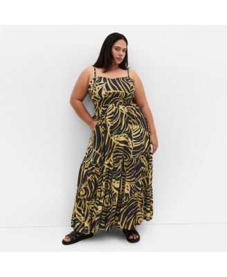 Plus Size Kehlani Print Maxi Dress