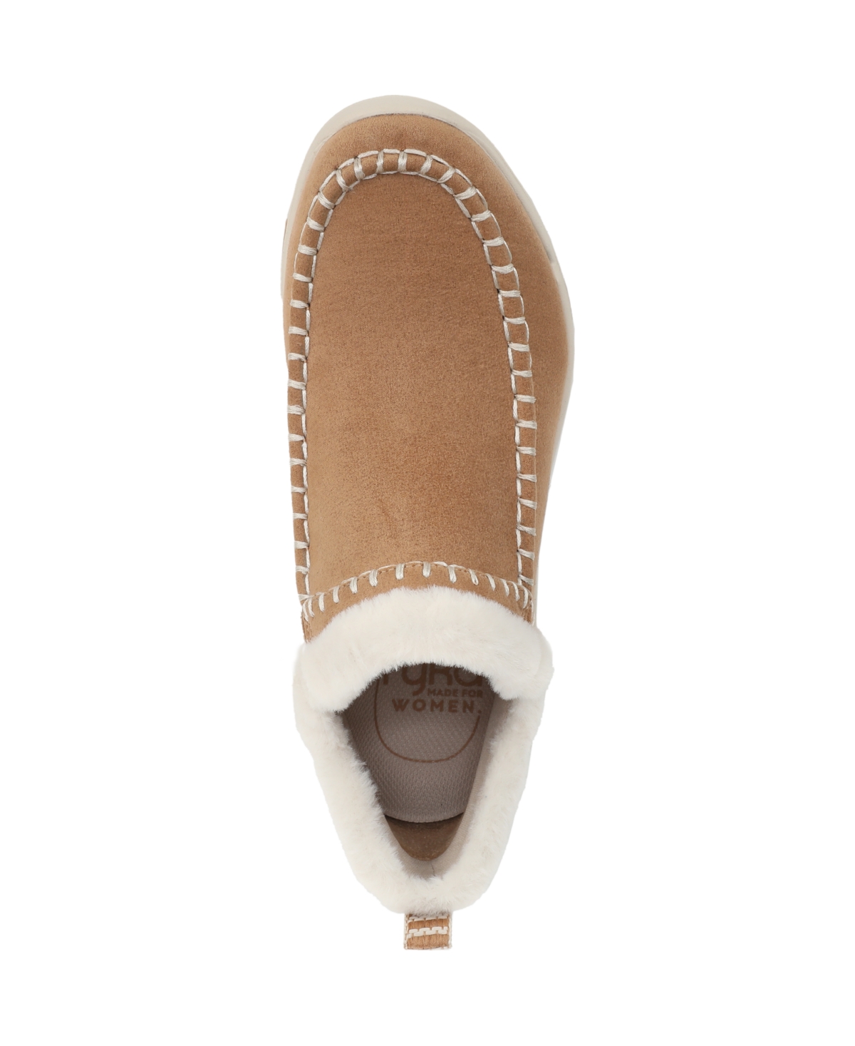 Ryka Rykä Arrow Faux Fur Trim Slip-on Bootie In Brown
