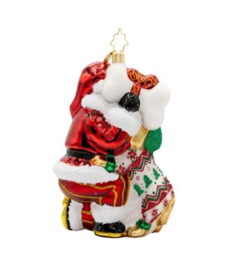 Santas Pawsome Playtime Ornament