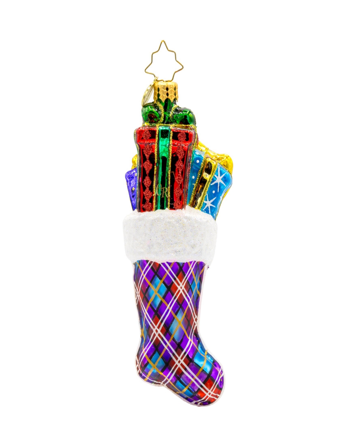 Christopher Radko 2025 Stacked Holiday Joy Ornament In Multi