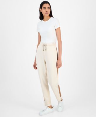 Nautica Jeans - Women's Side-Striped Jogger Pants