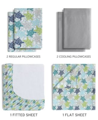 Cooling 6-Pc. Sheet Set, Queen
