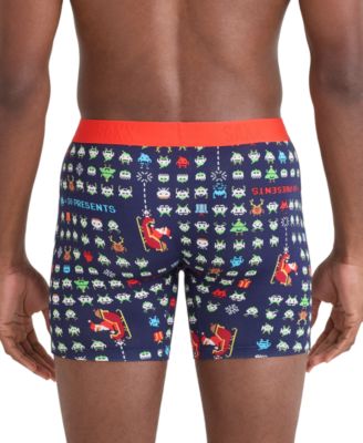 Men's Vibe Xtra Slim-Fit Printed Boxer Briefs