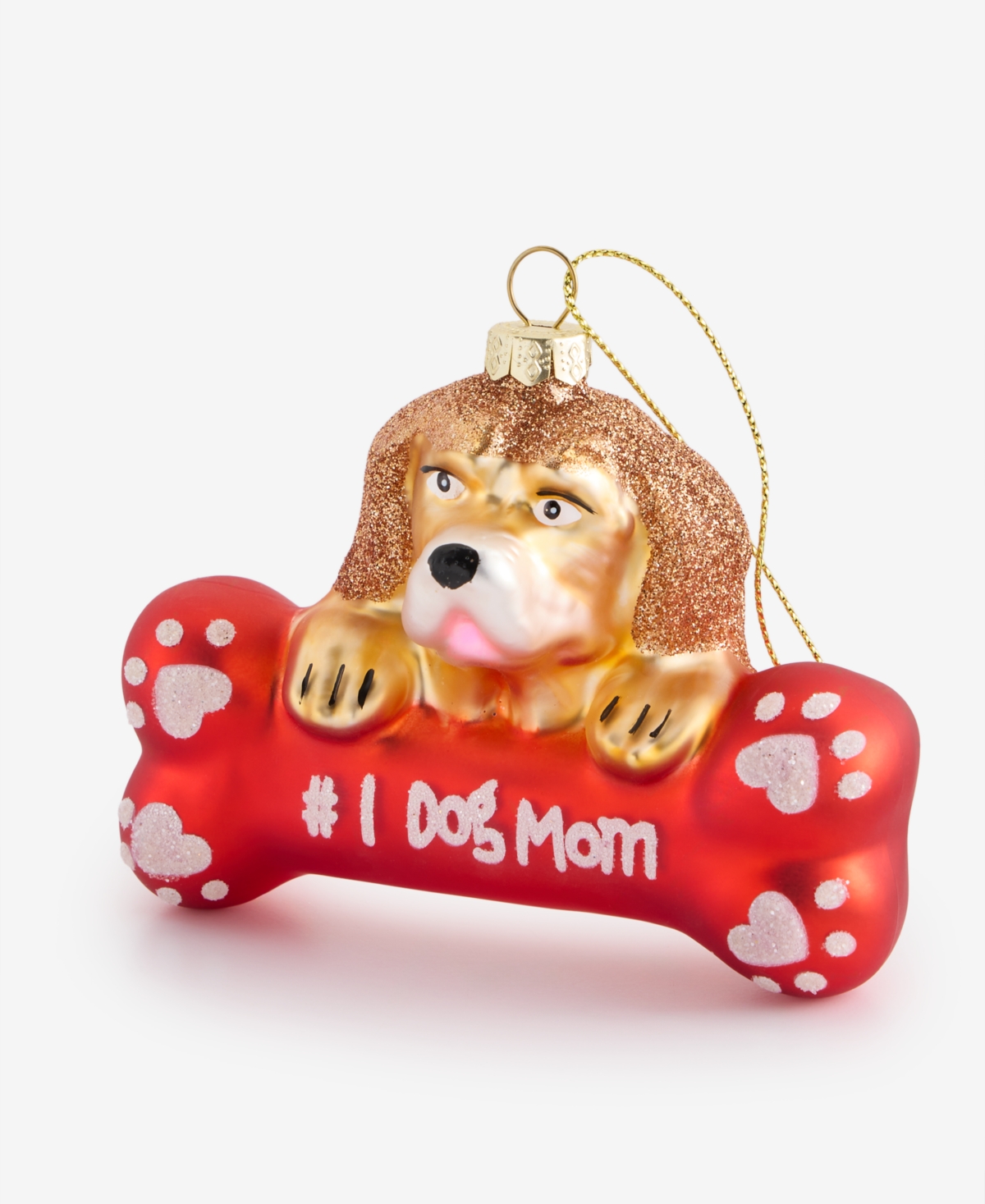 Holiday Lane Pets Dog With Bone Ornament, Macy's Exclusive In Multi