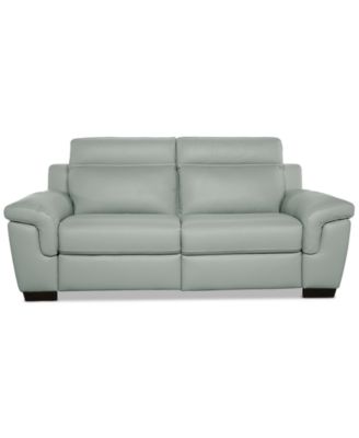 Julius II 2-Pc. Leather Sofa with 2 Power Recliners, Exclusively at Macy's