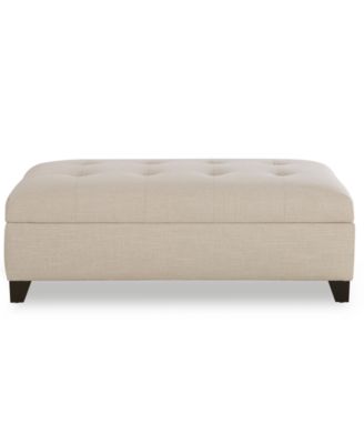 Kallison Fabric Storage Ottoman, Exclusively at Macy's