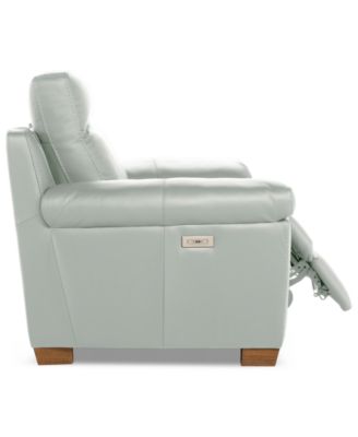 Julius II Leather Power Recliner, Exclusively at Macy's