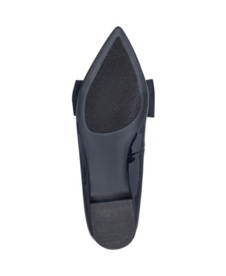 Women's Auggie Bow Pointed Toe Tailored Loafers