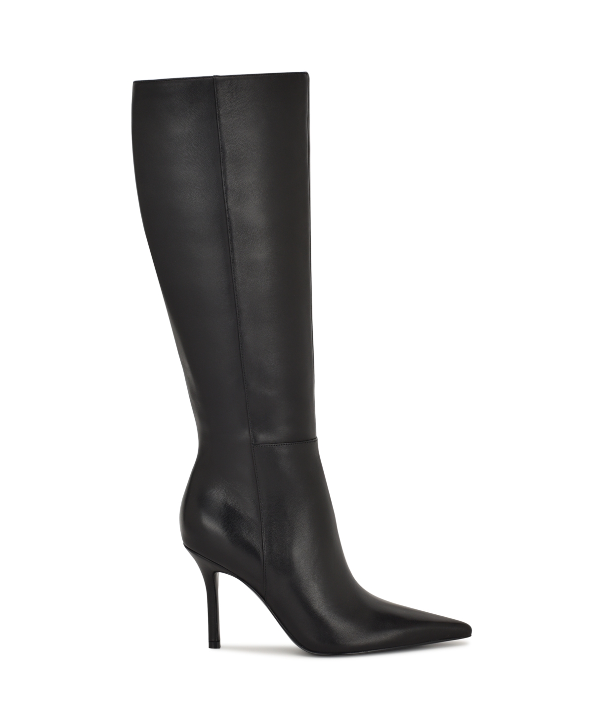 Nine West Gerty Pointed Toe Knee High Boot In Black