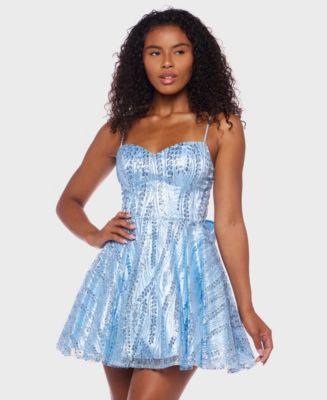 Ss Techno Cocktail Dress Macys Macy's Women's Cocktail Dresses ShopStyle