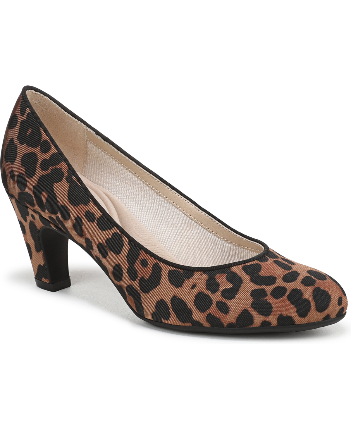 Women's Parigi-Plus Dress Pumps - Lux Navy Faux Leather