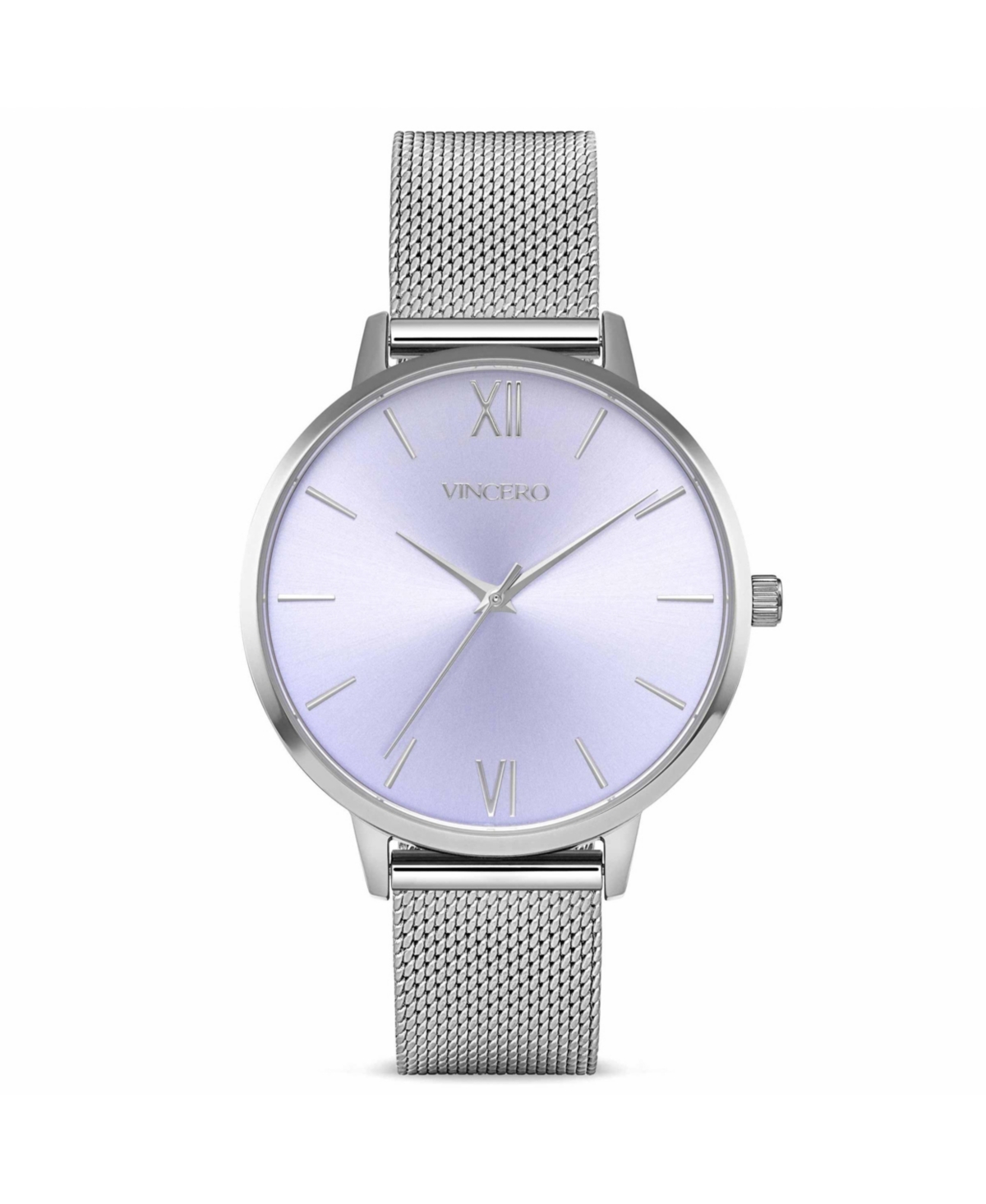 Women's Eros Limited Release Watch with Mesh Stainless Steel Strap and Mineral Crystal - Lavender